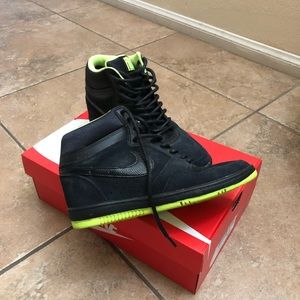 Nike dunk sky high wedges